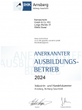 Anerkannter Ausbildungsbetrieb